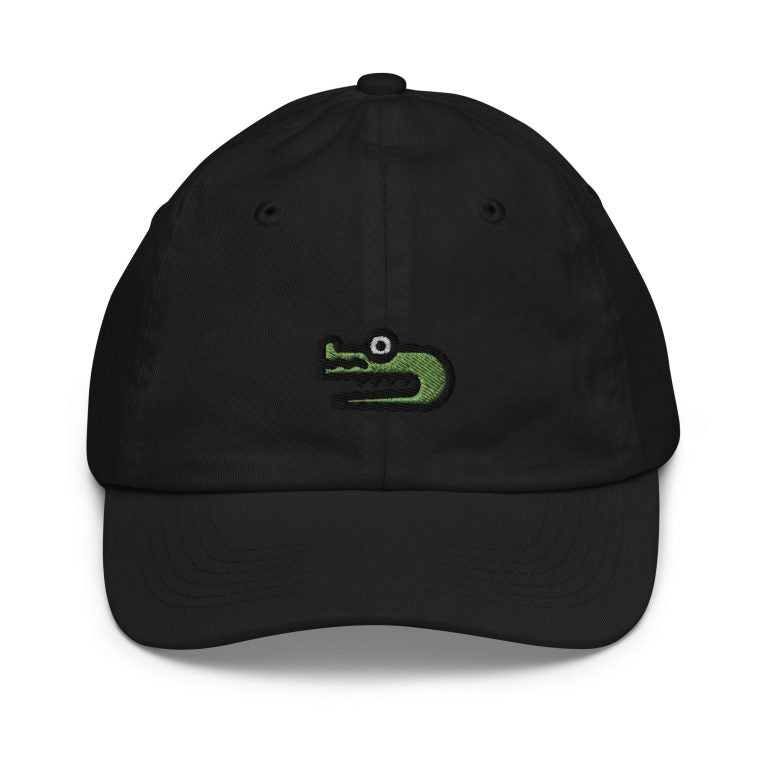 Crocodile Youth Baseball Cap – Embroidered Kids Adjustable Hat