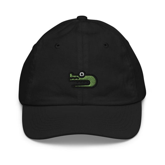 Crocodile Youth Baseball Cap – Embroidered Kids Adjustable Hat